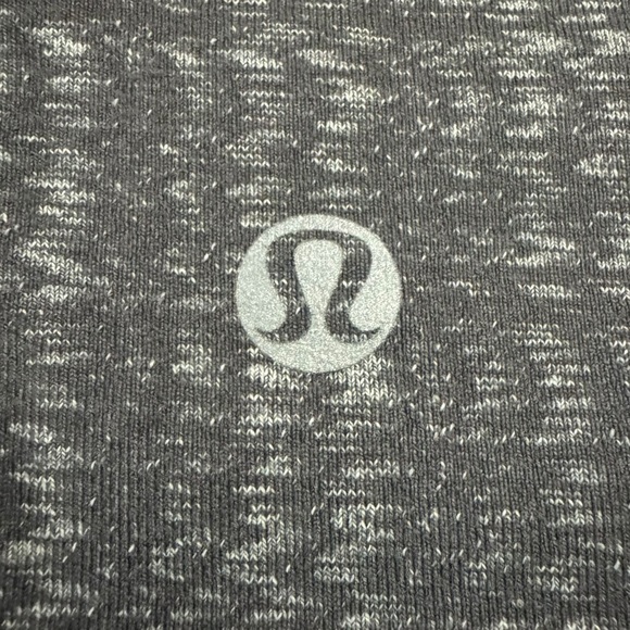 Lululemon High Rise Soft Knit Stretch Grey Leggings Pockets 2 - Picture 7 of 12